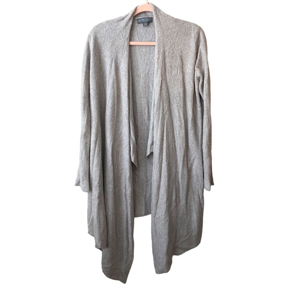 Barefoot Dream Bamboo Chic Lite Cardigan Gray Size L/XL EUC T789 - Picture 1 of 5